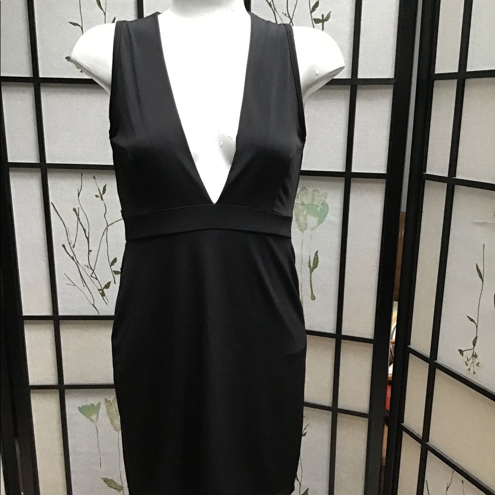 Forever 21 mini black bodycon dress
